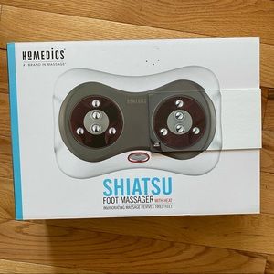 Homedics shiatsu foot massager with heat